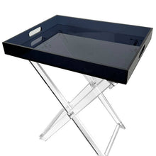 Load image into Gallery viewer, Acrylic Folding Table with Smoke Tray