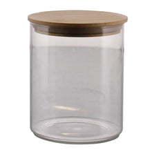 Load image into Gallery viewer, Finn Canister - Glass with Wood Lid