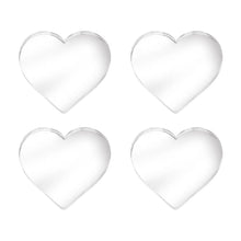 Load image into Gallery viewer, Acrylic Heart Coasters - Set of 4