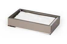 Load image into Gallery viewer, Acrylic Silver Cocktail and Towel Tray