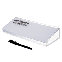 Load image into Gallery viewer, Acrylic Dry Erase Desk Organizer