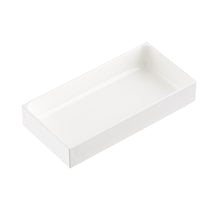 Load image into Gallery viewer, White Stackable Shallow Drawer Organizer