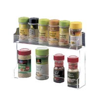 Load image into Gallery viewer, Acrylic 2-Shelf Spice Rack