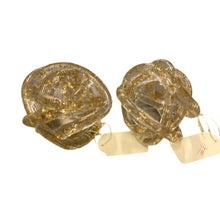 Load image into Gallery viewer, Glass &amp; Gold Metal Cube w/ Decor