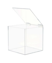 Load image into Gallery viewer, Hinged Acrylic Box