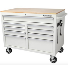 Load image into Gallery viewer, Modern White Toolbox Desk