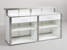 Load image into Gallery viewer, White High Gloss Cash Stand