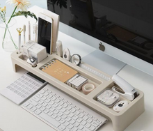 Load image into Gallery viewer, Monitor Stand &amp; Organizer