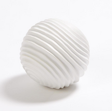 Load image into Gallery viewer, Textured Sphere Matte White
