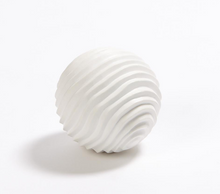 Load image into Gallery viewer, Textured Sphere Matte White