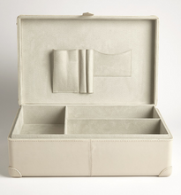 Load image into Gallery viewer, Leather Suitcase Box