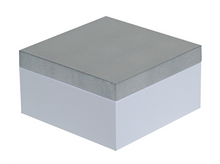 Load image into Gallery viewer, Silver Leaf White Lacquered Box
