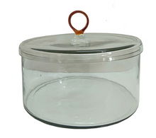 Load image into Gallery viewer, Glass Amber Canister