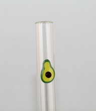 Load image into Gallery viewer, Glass Etched Drinking Straw