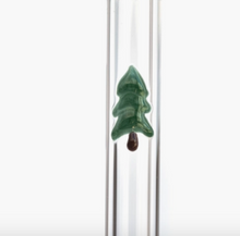 Load image into Gallery viewer, Glass Etched Drinking Straw