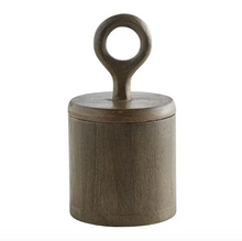 Load image into Gallery viewer, Wood Canister w/ Lid