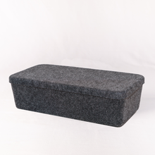 Load image into Gallery viewer, The Sculpted Bin - Long with Lid