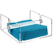Load image into Gallery viewer, Acrylic Solid Bar Cocktail Napkin Holder