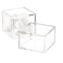 Load image into Gallery viewer, Acrylic Square Lidded Box