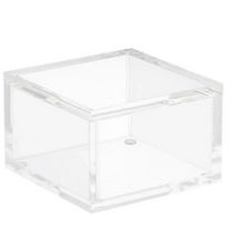 Load image into Gallery viewer, Acrylic Square Lidded Box